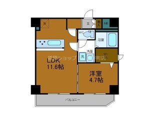 ライオンズマンション日本橋の物件間取画像